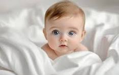 Happy baby at daycare